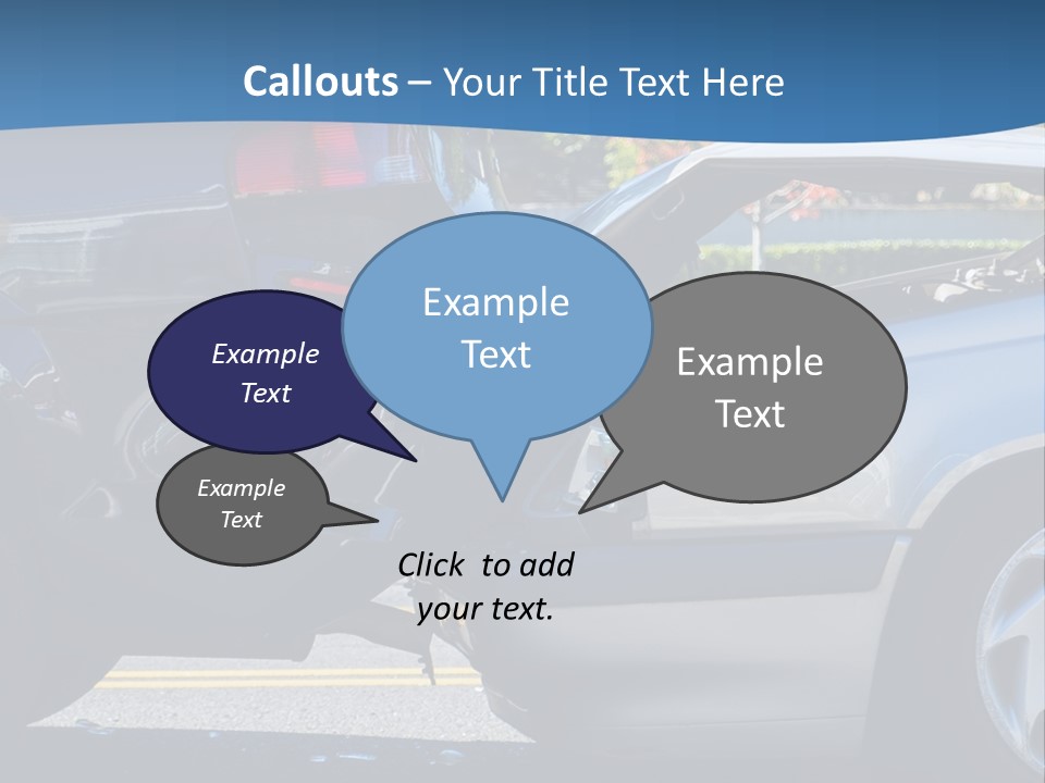 Rear Bender Auto PowerPoint Template