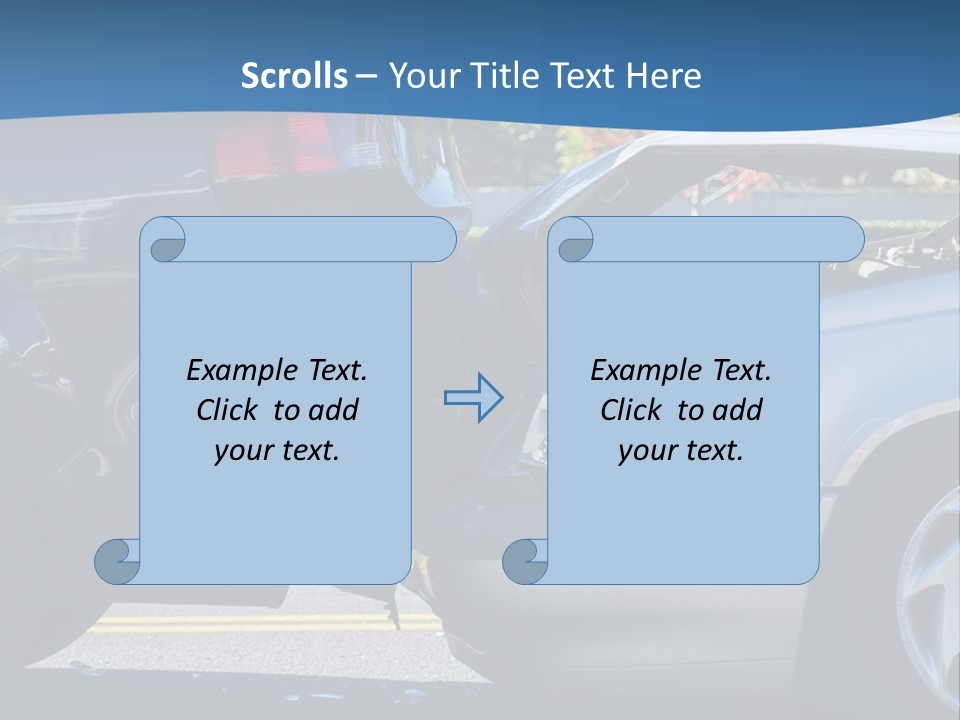 Rear Bender Auto PowerPoint Template