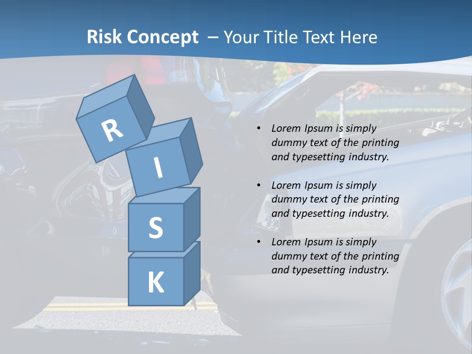 Rear Bender Auto PowerPoint Template