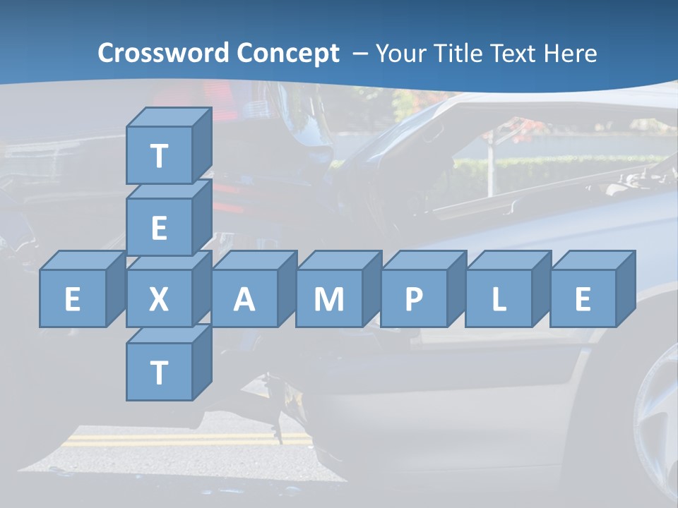 Rear Bender Auto PowerPoint Template