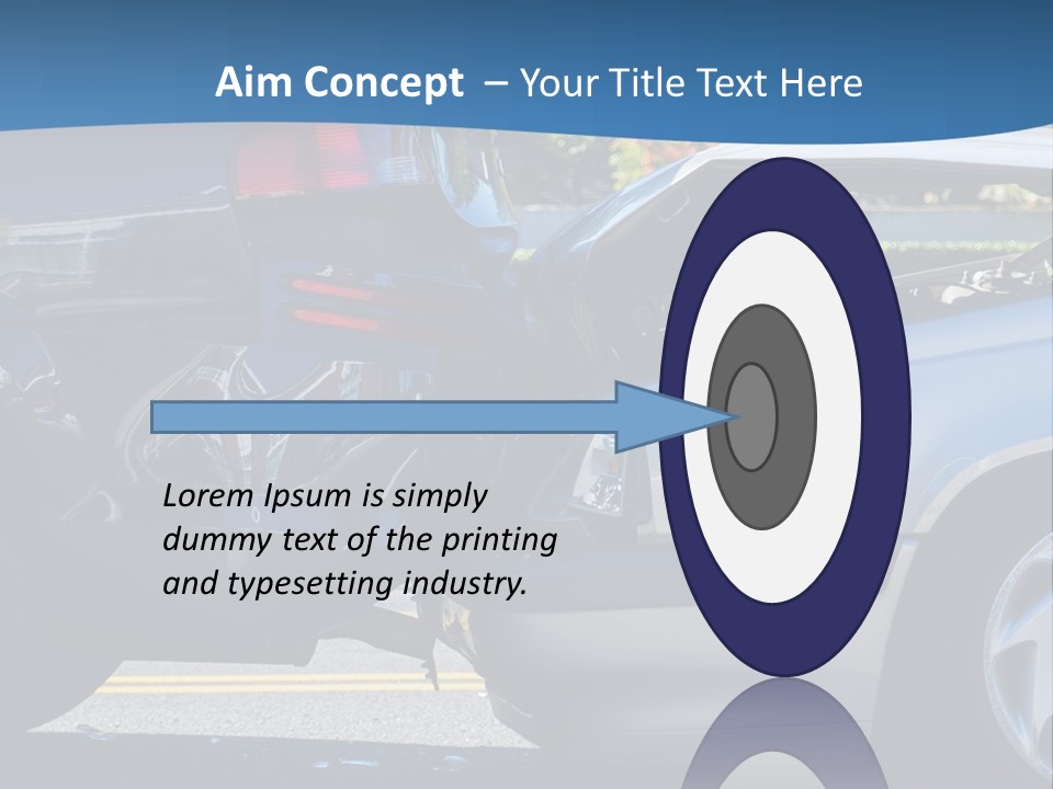Rear Bender Auto PowerPoint Template