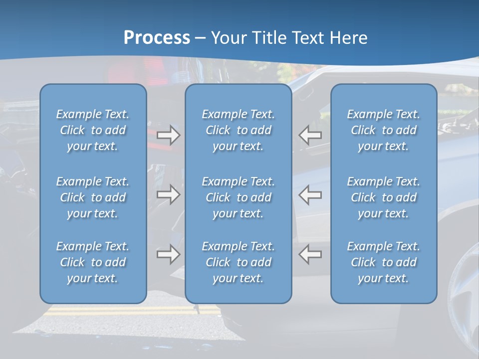 Rear Bender Auto PowerPoint Template