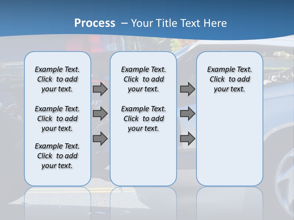Rear Bender Auto PowerPoint Template
