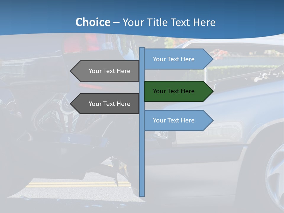 Rear Bender Auto PowerPoint Template