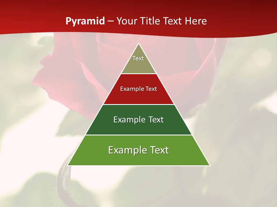 Plant Leaf Rose PowerPoint Template