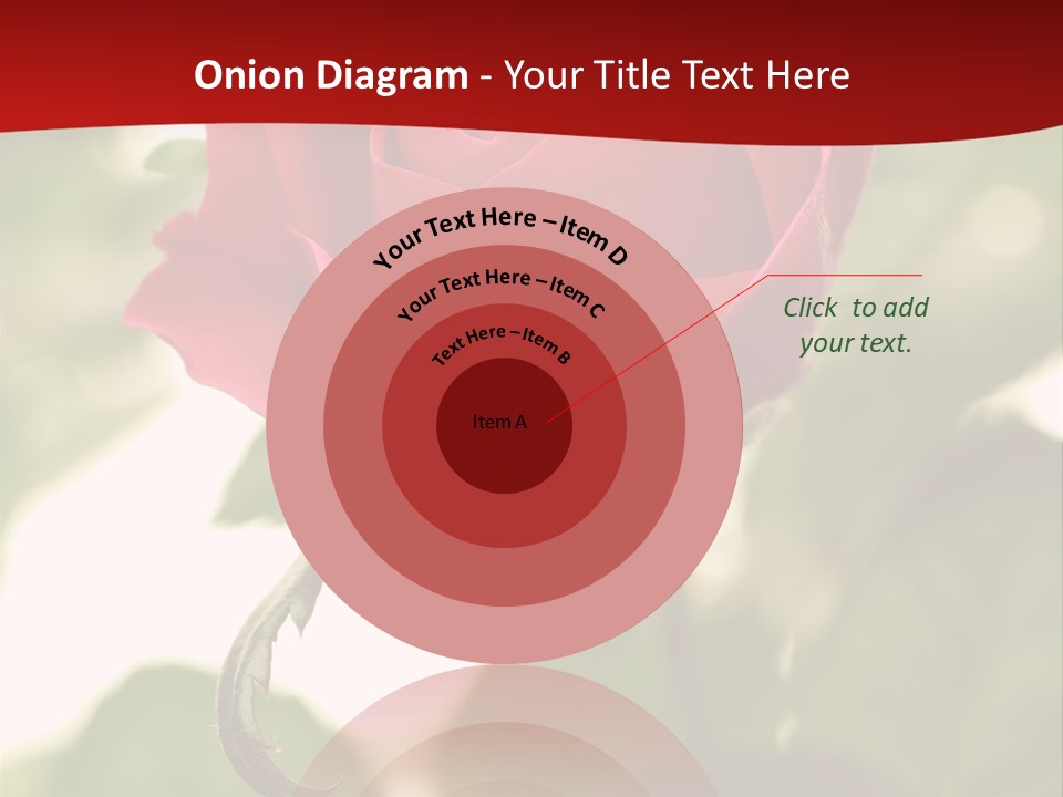Plant Leaf Rose PowerPoint Template
