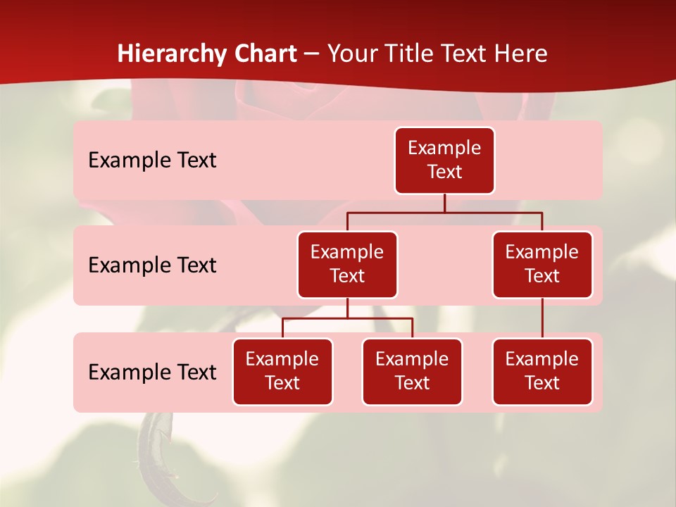 Plant Leaf Rose PowerPoint Template