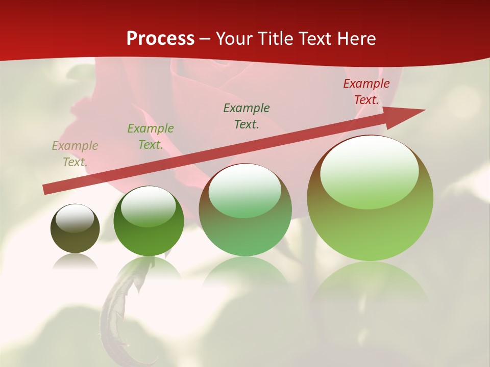 Plant Leaf Rose PowerPoint Template