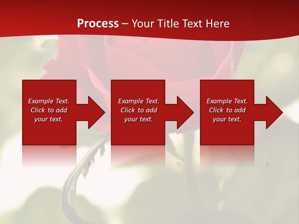 Plant Leaf Rose PowerPoint Template
