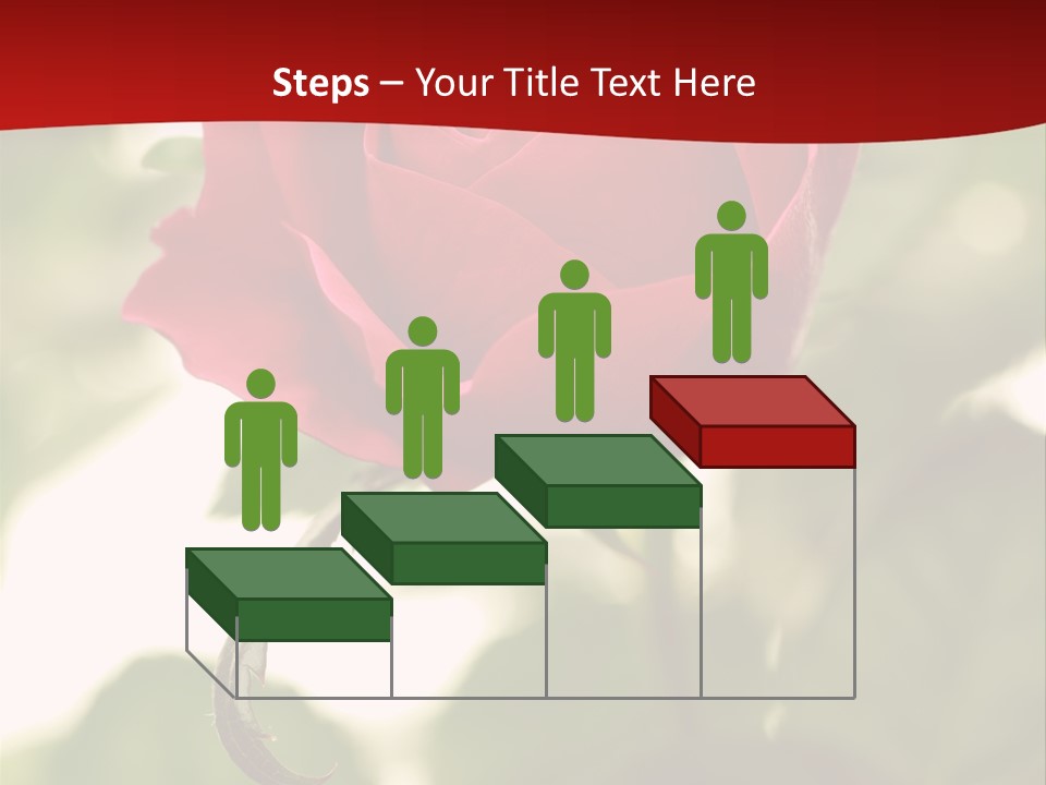 Plant Leaf Rose PowerPoint Template
