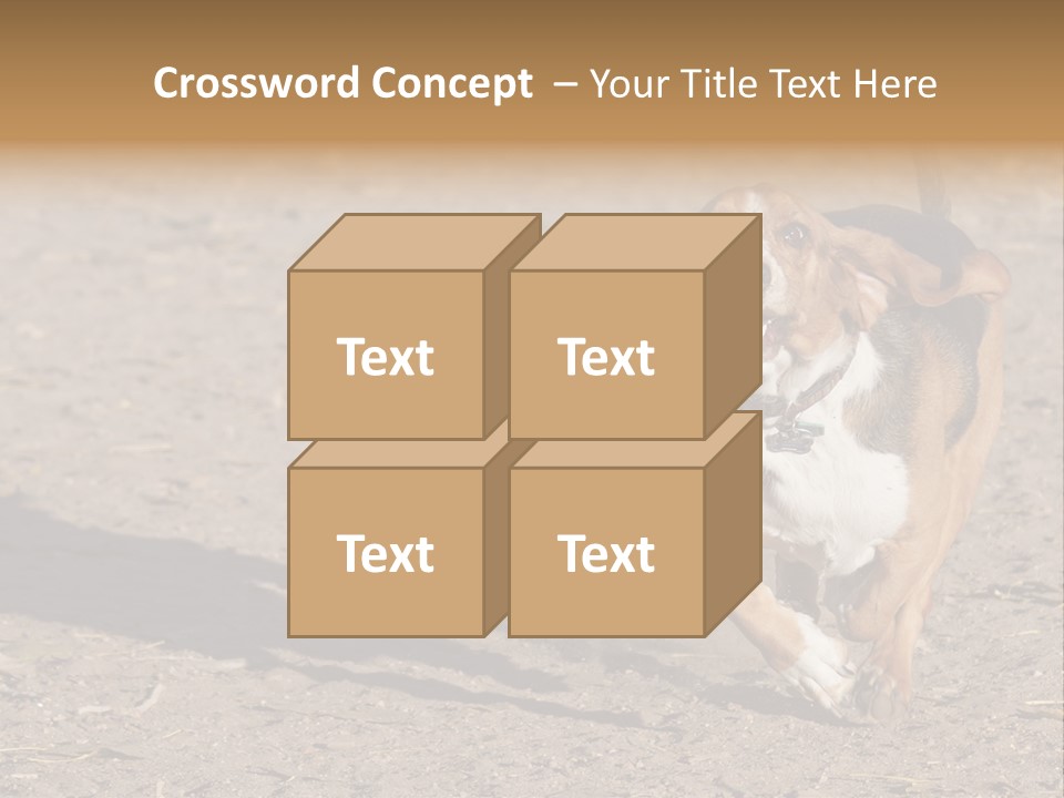 Dog Canine Athletic PowerPoint Template