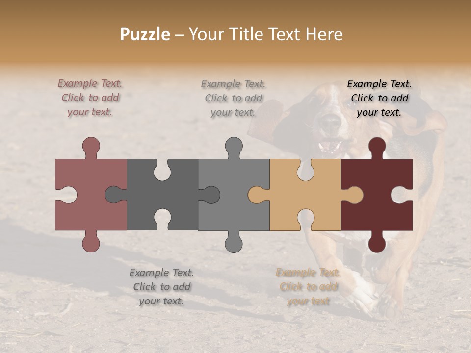 Dog Canine Athletic PowerPoint Template