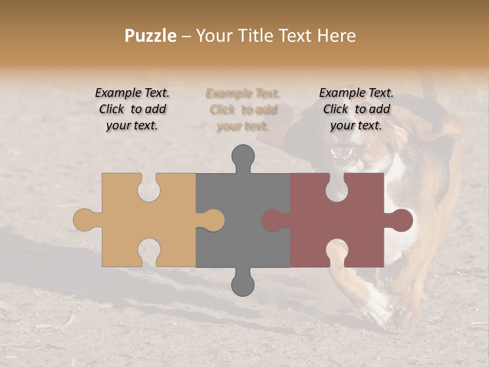 Dog Canine Athletic PowerPoint Template