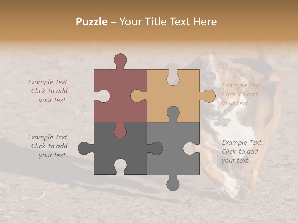 Dog Canine Athletic PowerPoint Template