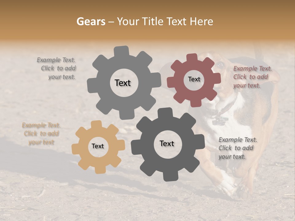 Dog Canine Athletic PowerPoint Template