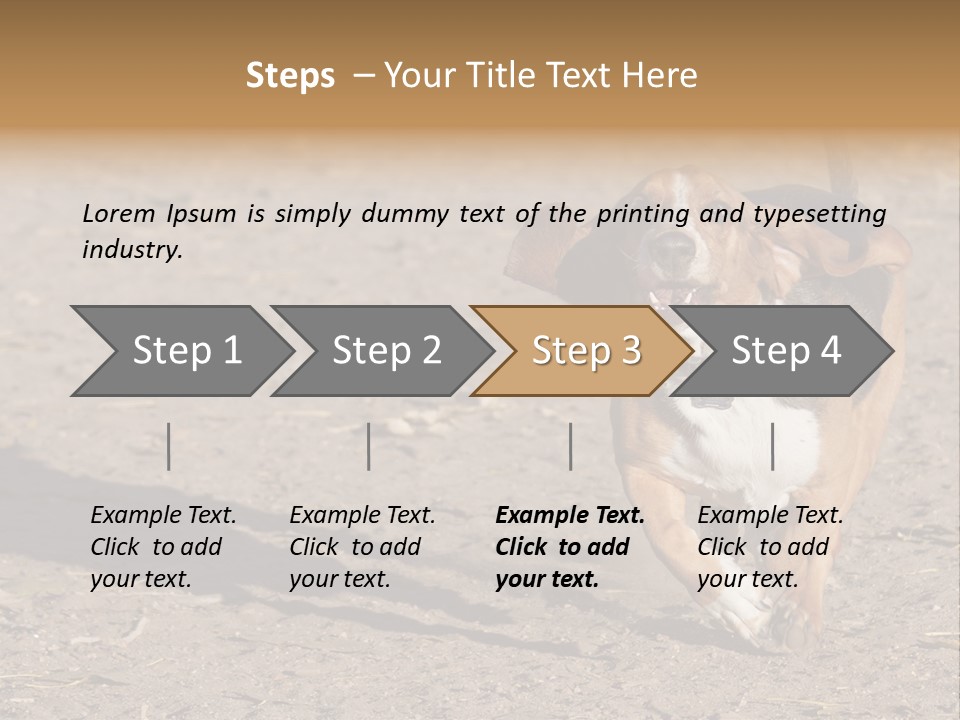 Dog Canine Athletic PowerPoint Template