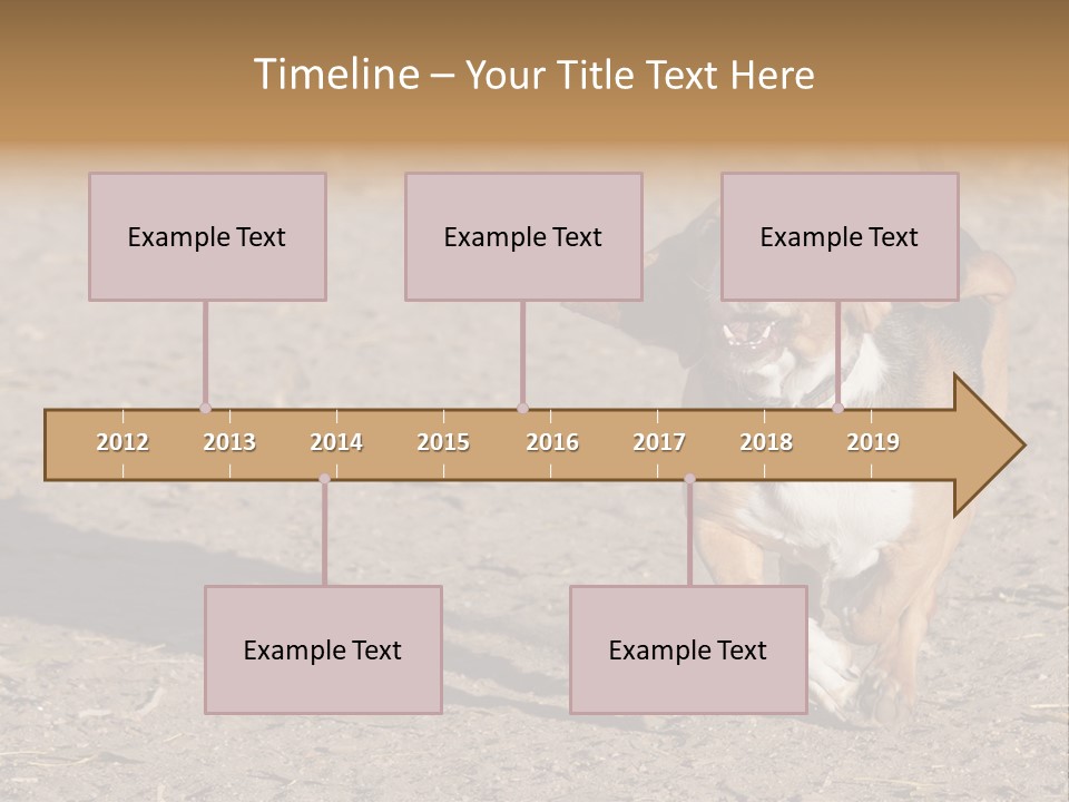 Dog Canine Athletic PowerPoint Template