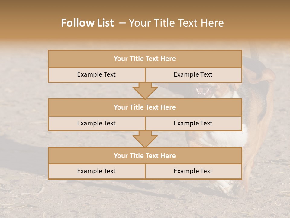 Dog Canine Athletic PowerPoint Template