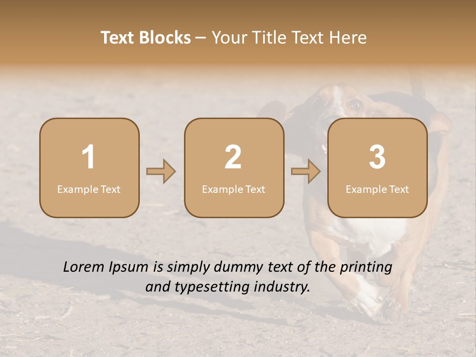 Dog Canine Athletic PowerPoint Template