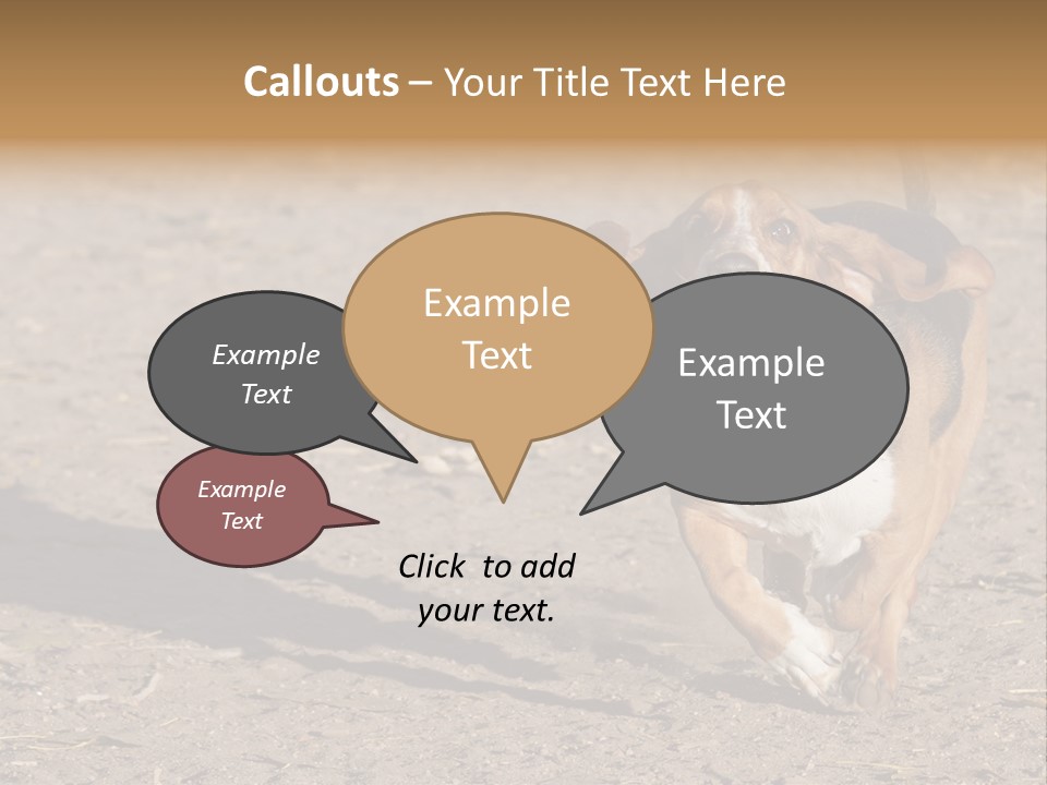 Dog Canine Athletic PowerPoint Template