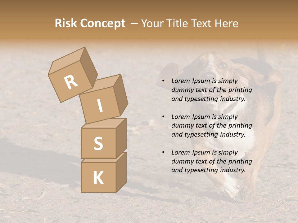 Dog Canine Athletic PowerPoint Template