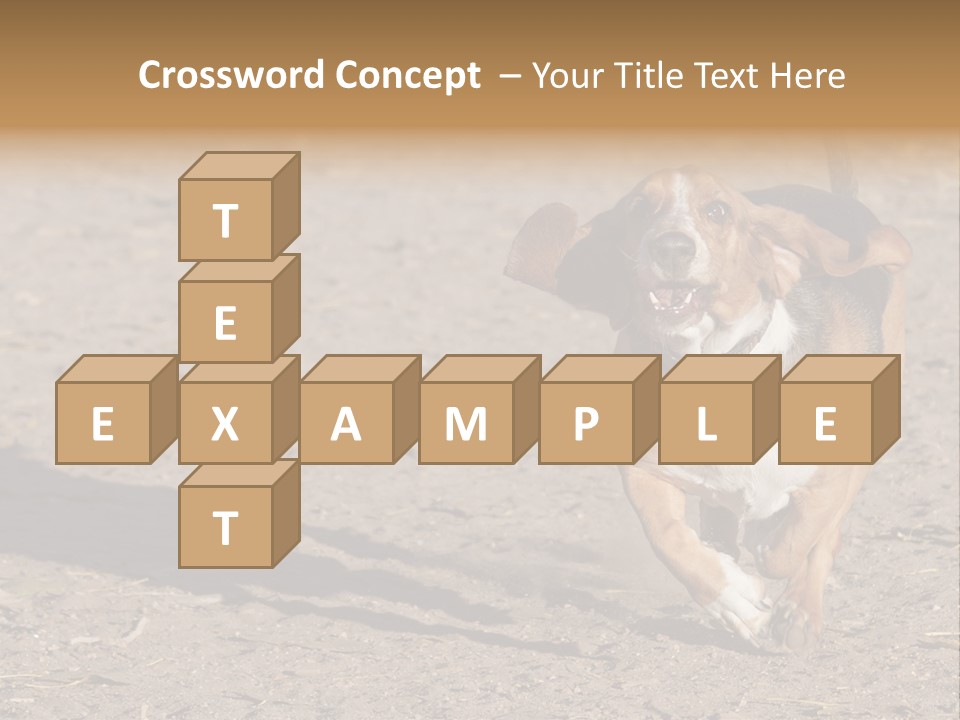 Dog Canine Athletic PowerPoint Template