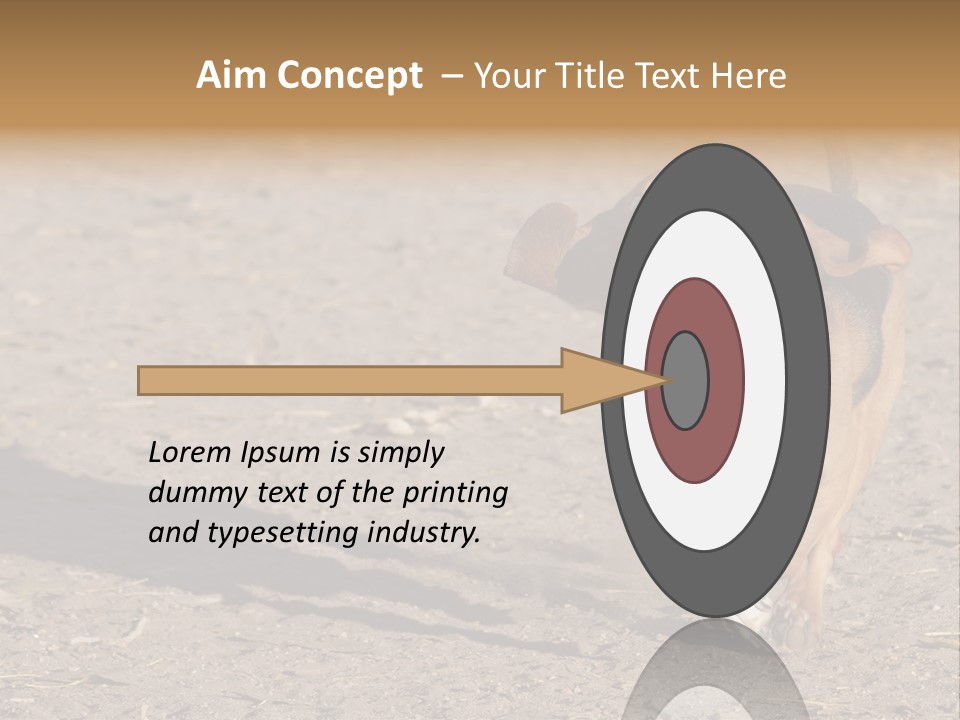 Dog Canine Athletic PowerPoint Template