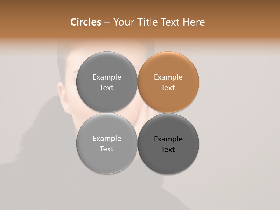 Gesturing Human Look PowerPoint Template