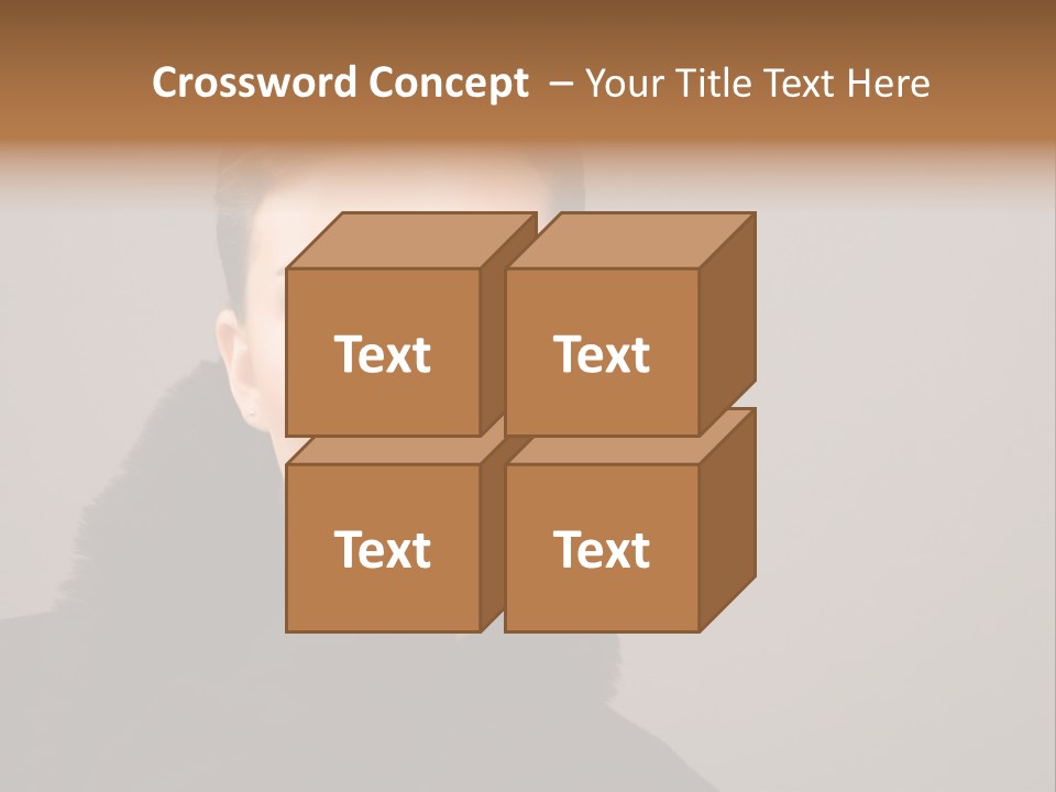 Gesturing Human Look PowerPoint Template