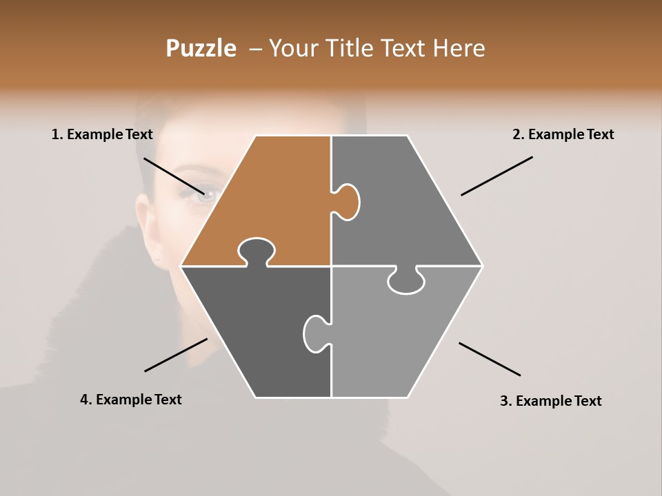 Gesturing Human Look PowerPoint Template