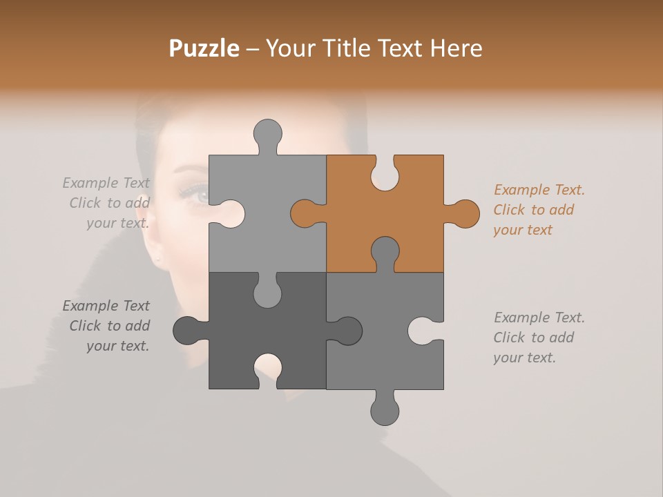 Gesturing Human Look PowerPoint Template