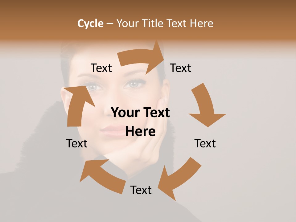 Gesturing Human Look PowerPoint Template