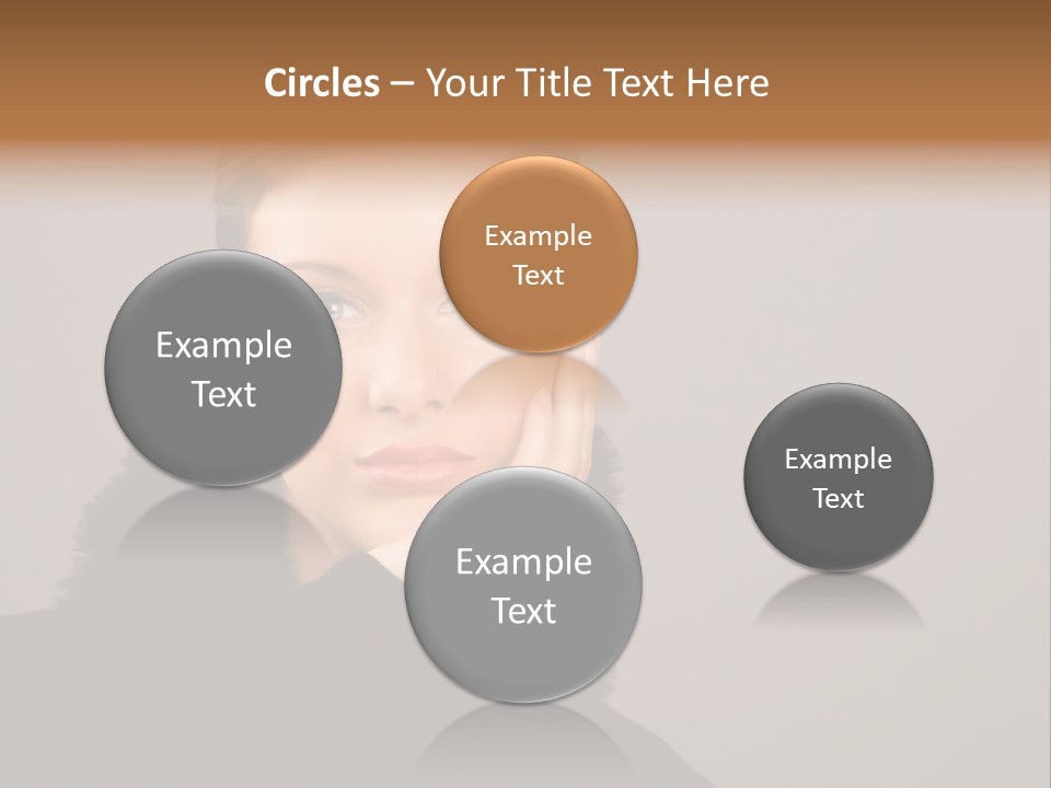 Gesturing Human Look PowerPoint Template