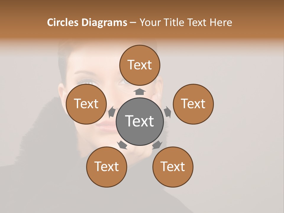 Gesturing Human Look PowerPoint Template