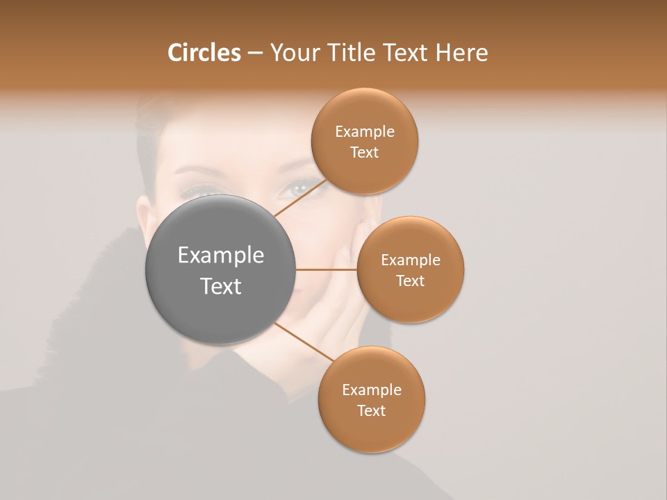 Gesturing Human Look PowerPoint Template