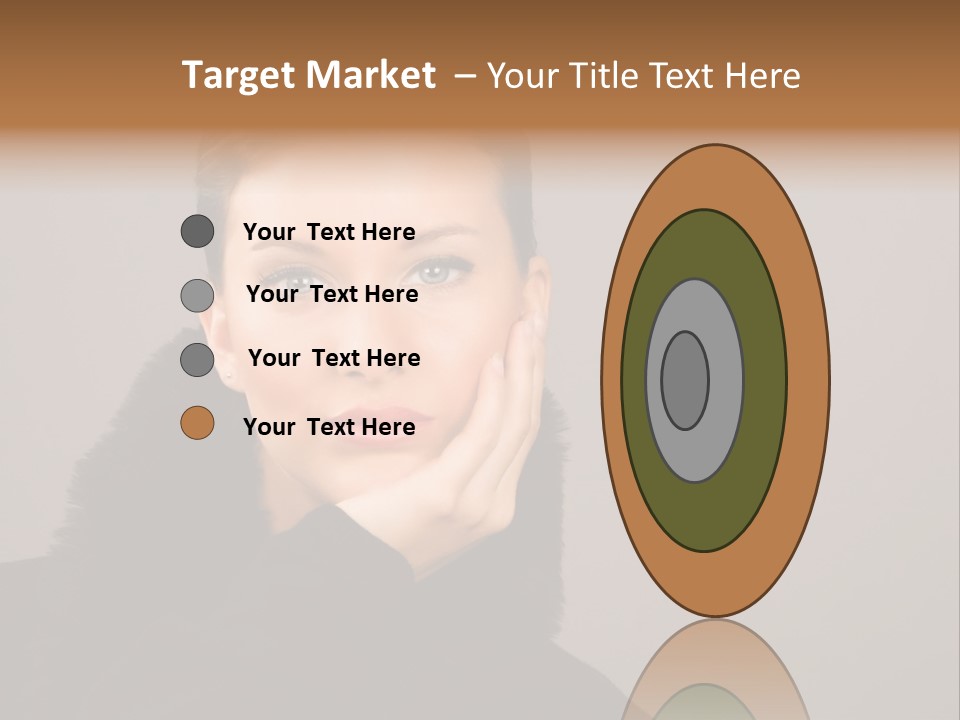 Gesturing Human Look PowerPoint Template