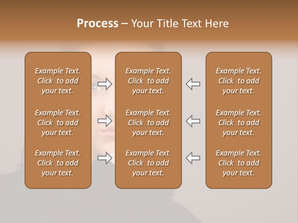 Gesturing Human Look PowerPoint Template