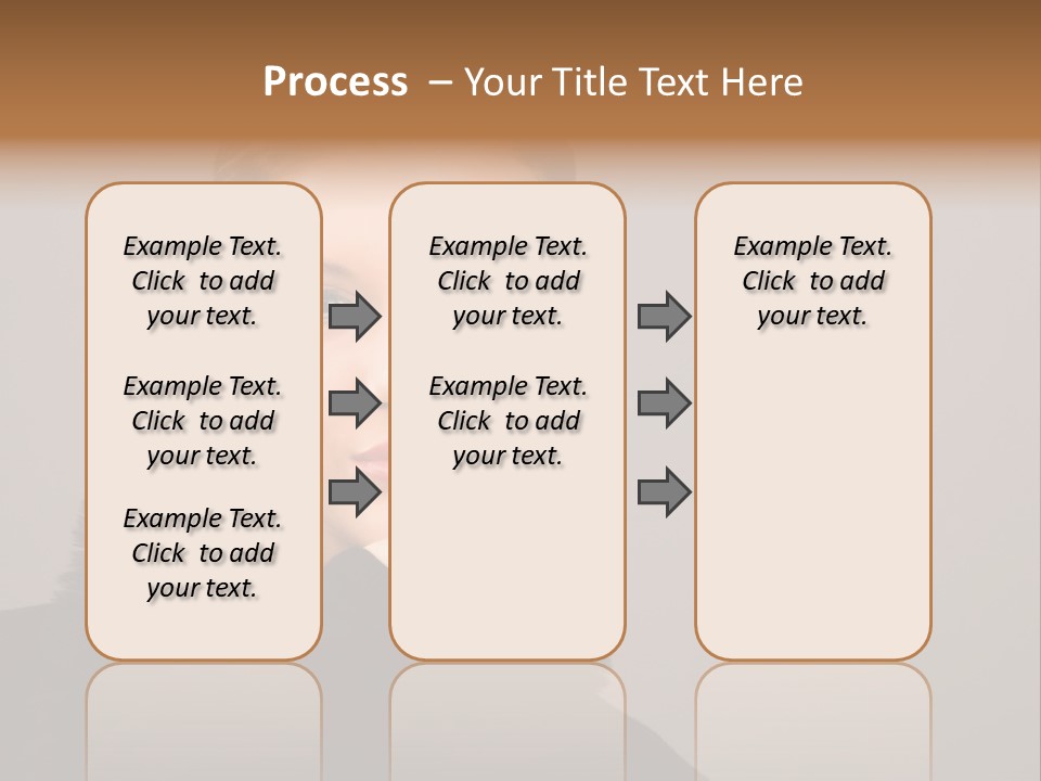 Gesturing Human Look PowerPoint Template