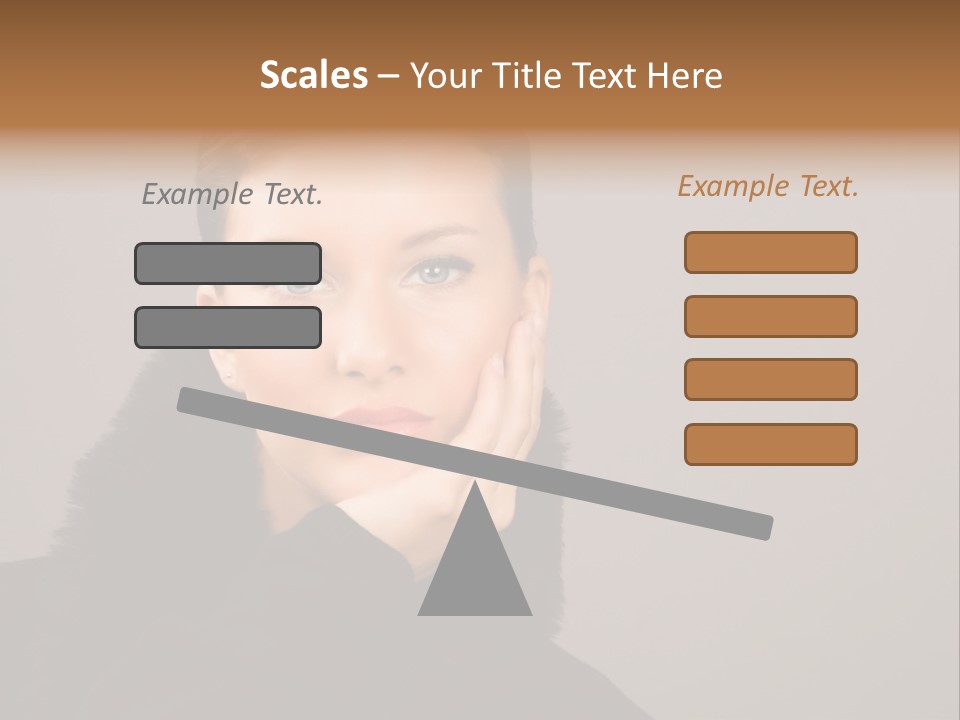 Gesturing Human Look PowerPoint Template