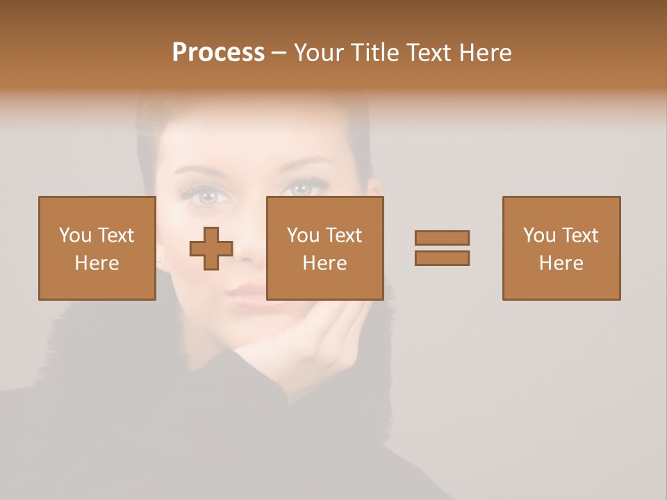 Gesturing Human Look PowerPoint Template