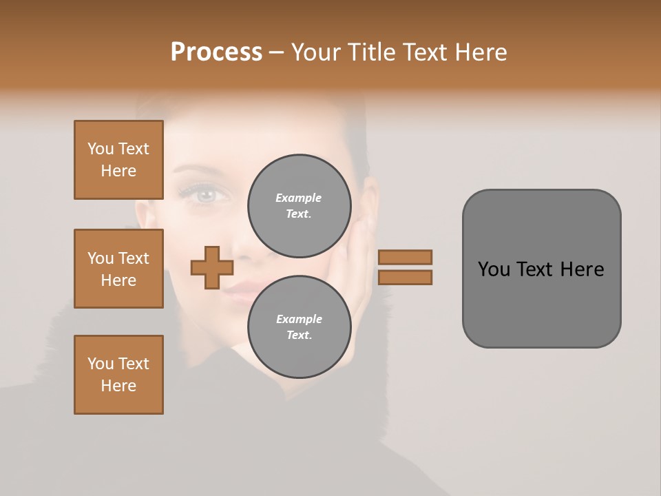 Gesturing Human Look PowerPoint Template