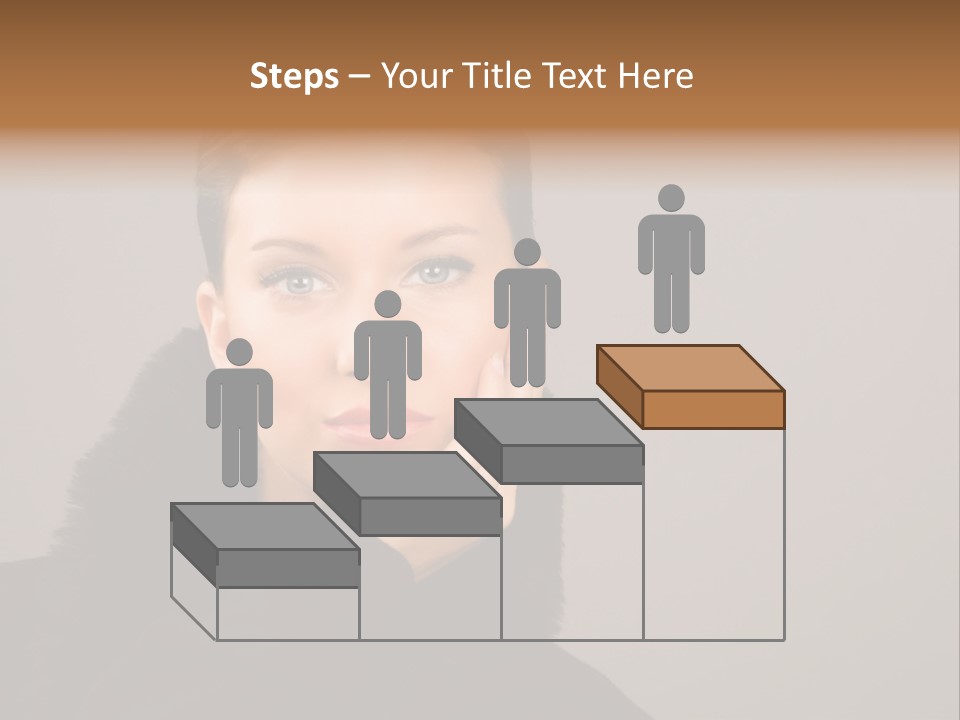 Gesturing Human Look PowerPoint Template