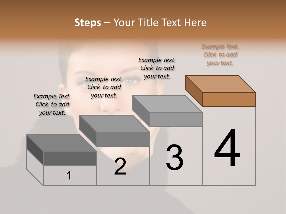 Gesturing Human Look PowerPoint Template