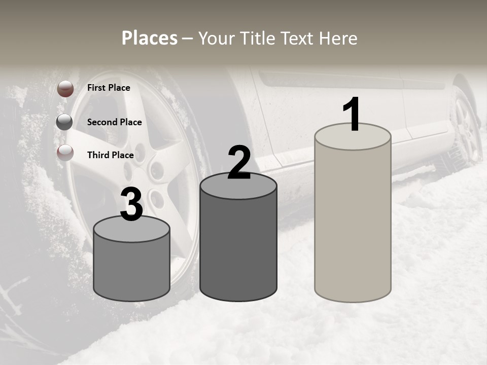 Trace Outdoors Slippery PowerPoint Template