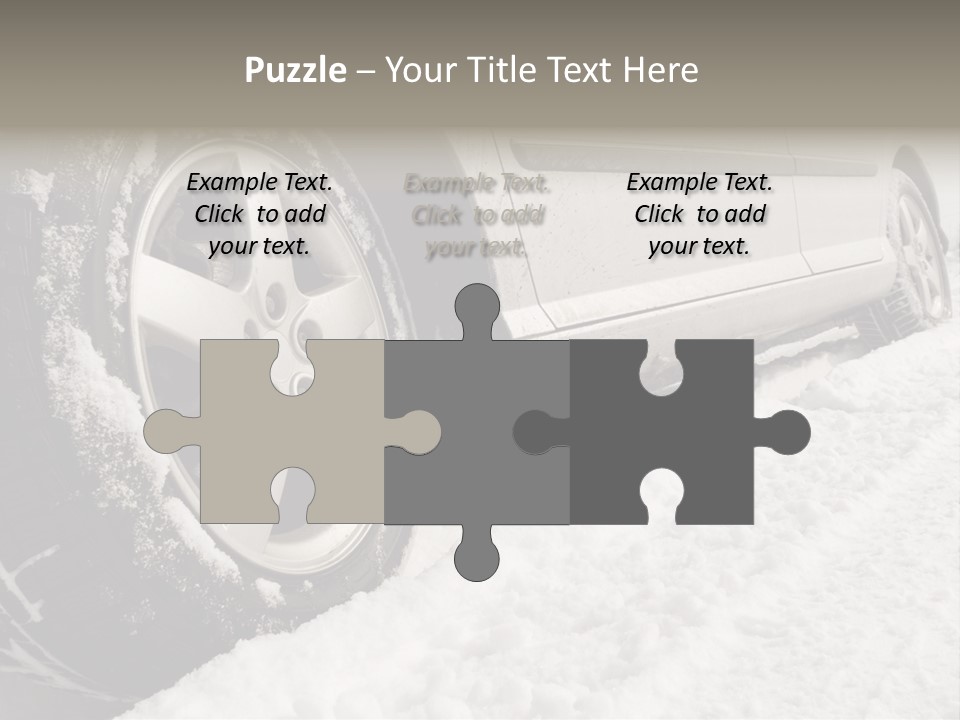 Trace Outdoors Slippery PowerPoint Template