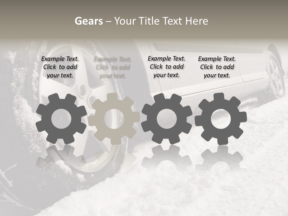 Trace Outdoors Slippery PowerPoint Template