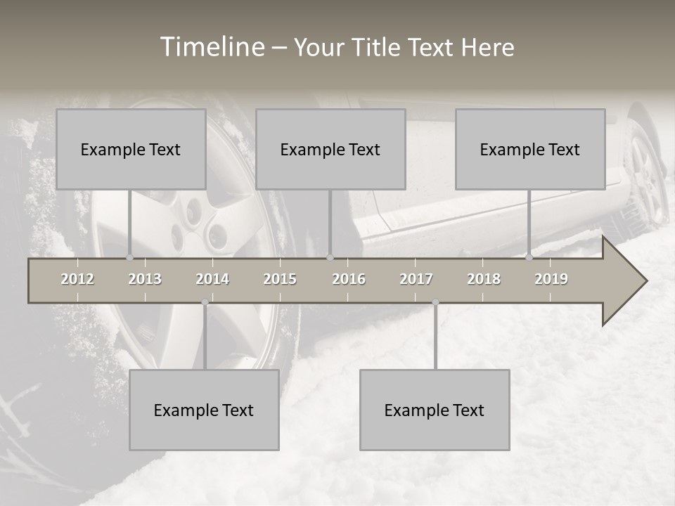 Trace Outdoors Slippery PowerPoint Template