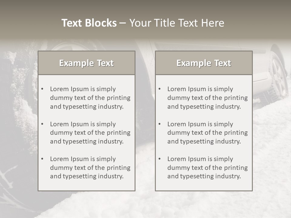 Trace Outdoors Slippery PowerPoint Template