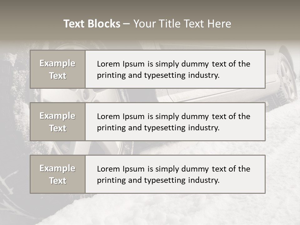 Trace Outdoors Slippery PowerPoint Template