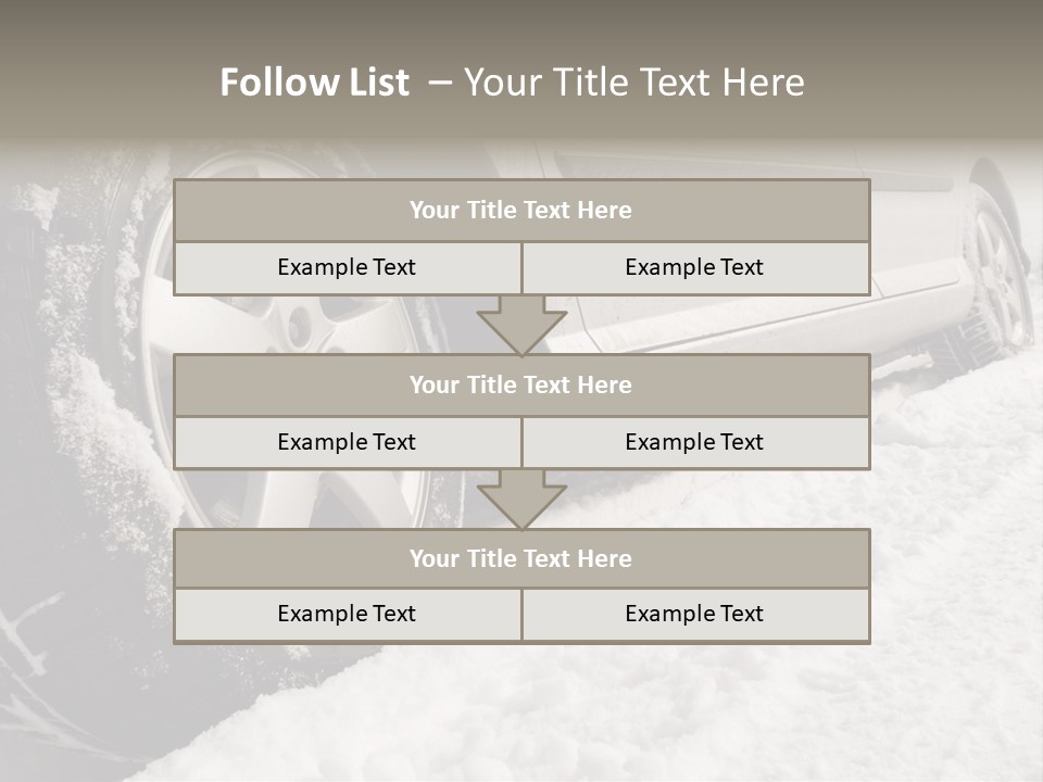 Trace Outdoors Slippery PowerPoint Template